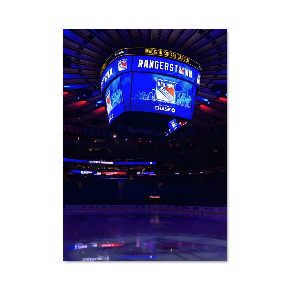 Poster New Scoreboard Rangers